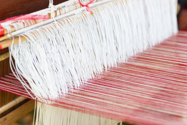 istock Weaving equipment Household weaving 1148851208