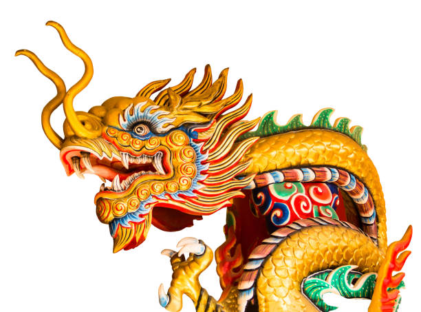istock chinese style golden dragon 1148853226
