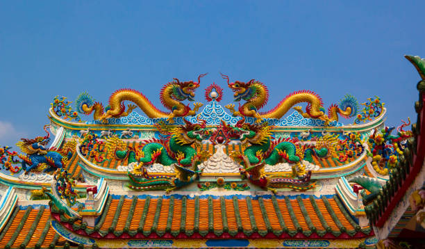 istock chinese style golden dragon 1148853249