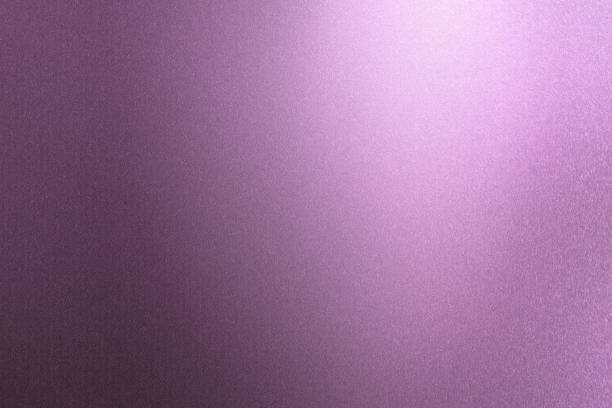 istock Brushed glossy purple metallic texture, abstract background 1148856118