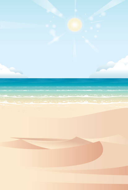 illustrations, cliparts, dessins animés et icônes de fonds de plage et sable - tropical climate florida backgrounds island