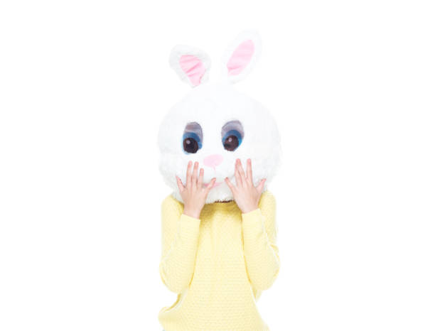 istock Bunny wearing sweater and jeans 1148862614
