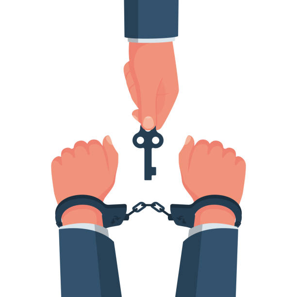 300+ Man Breaking Chains Stock Illustrations, Royalty-Free Vector ...
