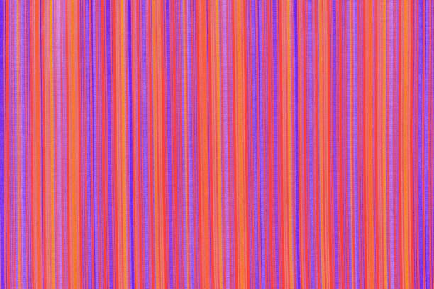 Background texture of fabric with colored cross stripe