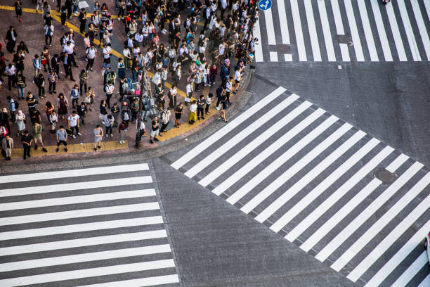 istock Rush hour at Shibuya Crossing in Tokyo downtown 1148874732