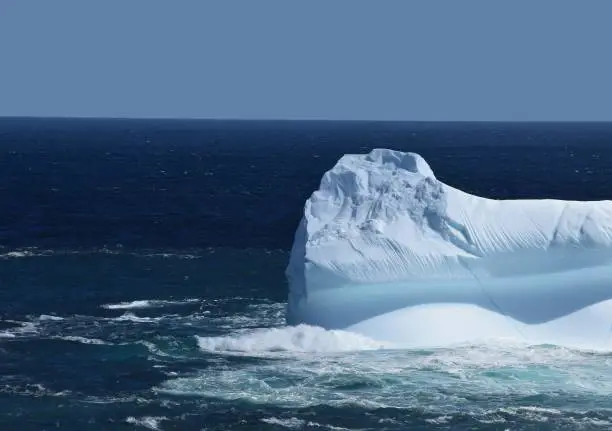 Photo of iceberg closeup