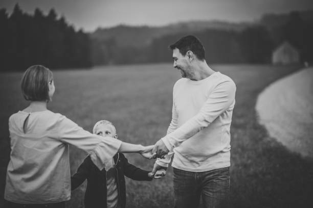 istock Happy family in nature 1148880688