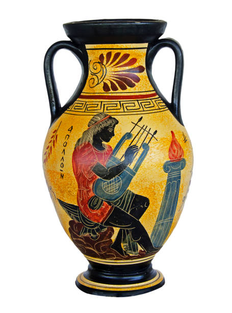 istock Greek vase isolated on white background 1148885546