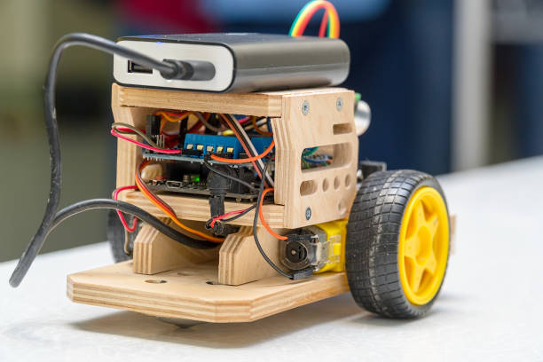 istock Designs the handmade model of the machine or car 1148890843