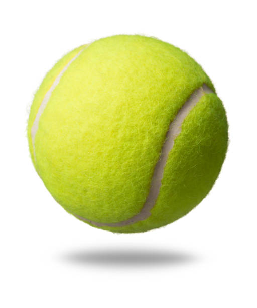 istock Tennis ball isolated on white background 1148892485