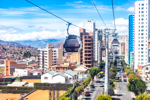 ラパスシティ, ボリビア - ラパス ストックフォトと画像