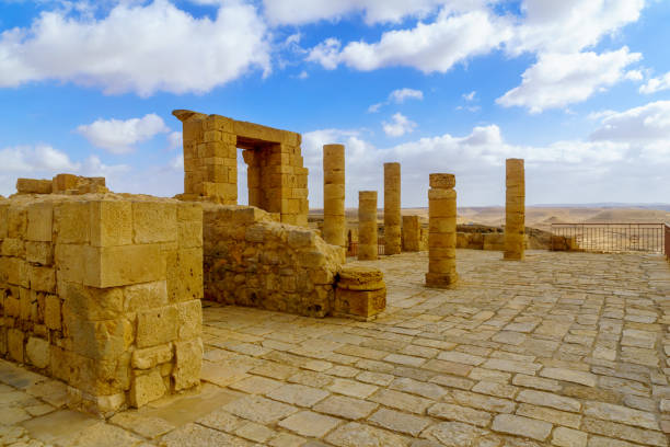 istock Ruined Ancient Nabataean city of Avdat 1148896584
