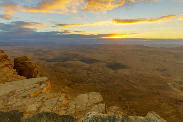 istock Sunrise view of Makhtesh (crater) Ramon 1148896631