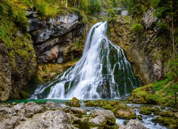 istock Golling Waterfall in the Alps, Austria 1148900024