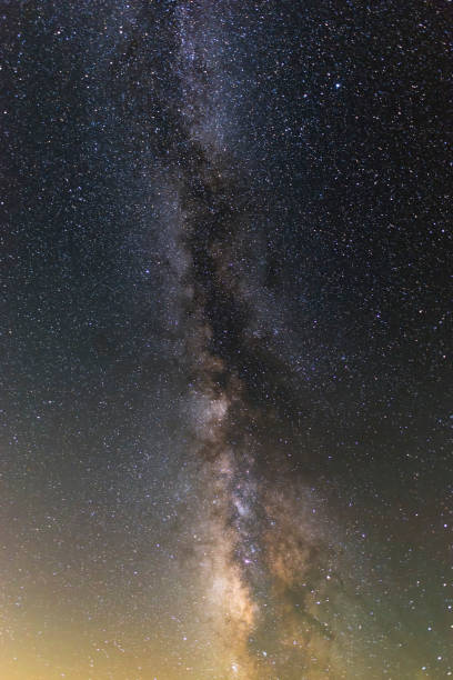 istock Beautiful starry sky. Milky way galaxy. 1148907316