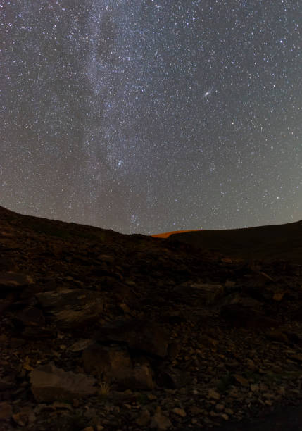 istock Beautiful starry sky. Milky way galaxy. 1148907318