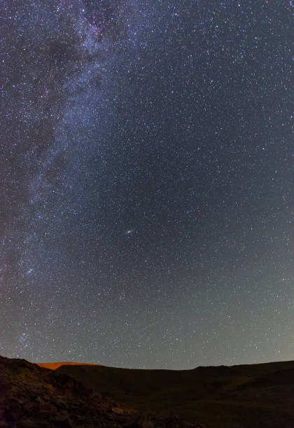 istock Beautiful starry sky. Milky way galaxy. 1148907324
