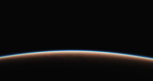 istock sunrise from planet orbit landscape 1148907348