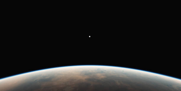 istock sunrise from planet orbit landscape 1148907365