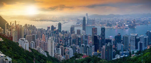 istock Hong Kong skyline cityscape 1148907641