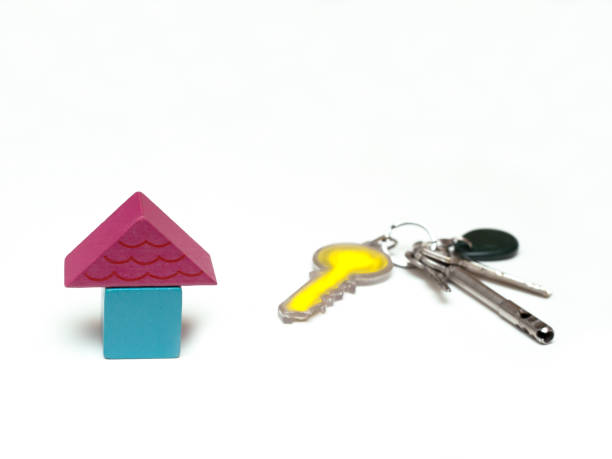 istock A toy house and a keys 1148918207