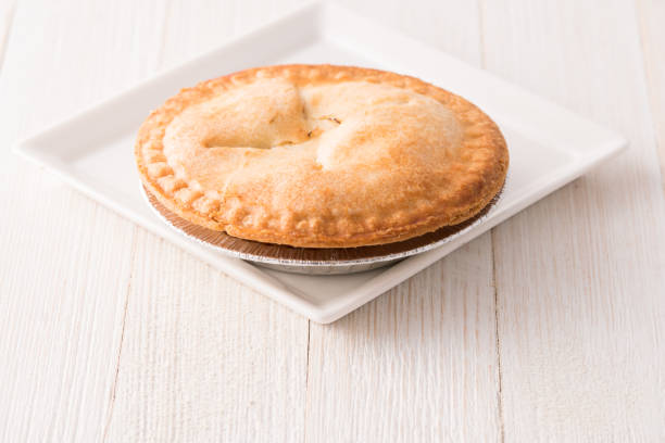 istock Small sweet apple pie dessert 1148918447