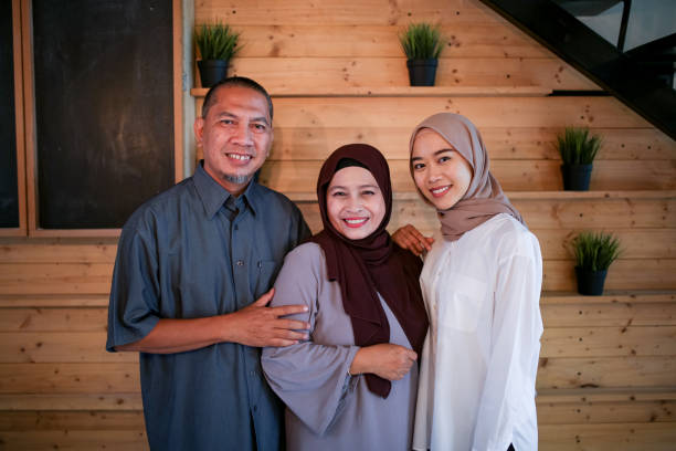 istock Family with one daughter 1148923648