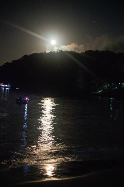 istock Moonlight over the sea-Rio de Janeiro-Brazil 1148924000