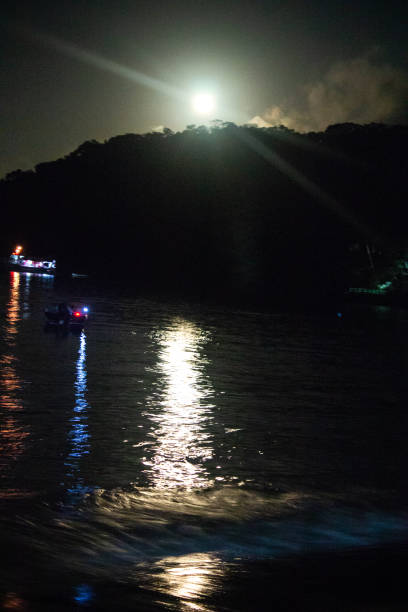 istock Moonlight over the sea-Rio de Janeiro-Brazil 1148925458