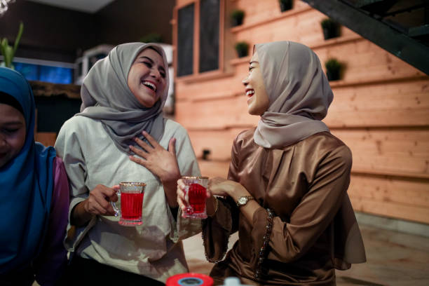 istock Family gathering and eat together 1148937642