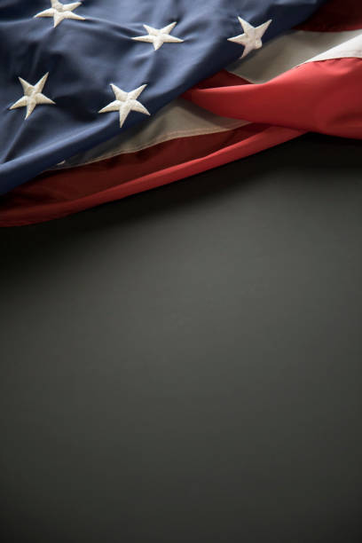 istock Memorial Day American Flag on Blank Black Chalkboard 1148939137