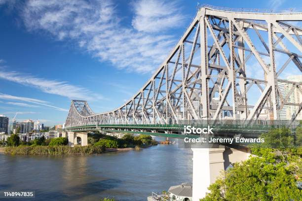Story Bridge Brisbane Qld Stock Photo - Download Image Now - Brisbane, Story Bridge, Brisbane River