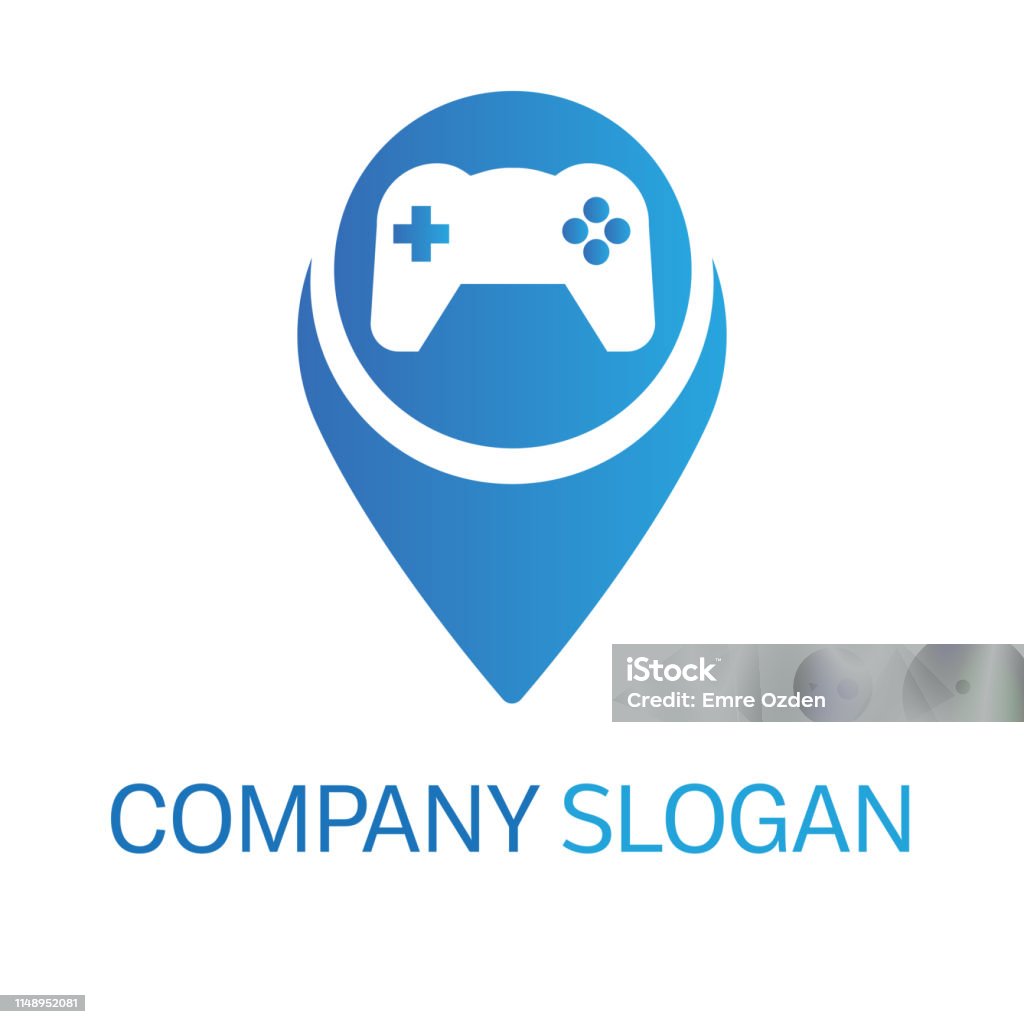 Console Logo Design Template Vector Illustration Stock Illustration ...