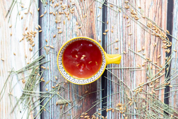 Emoliente, hot drink from Peru