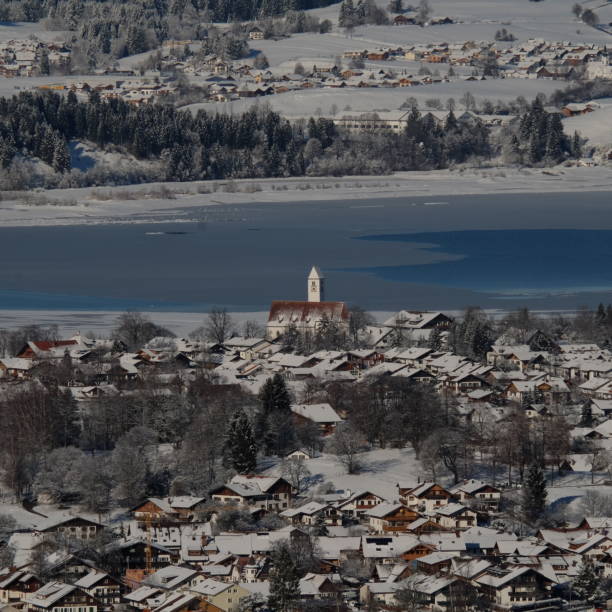istock Schwangau a German Town during Winter 1148969069
