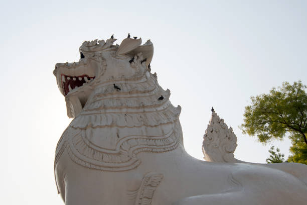 istock Lion statue at Su Taung Pyi Pagoda 1148988292