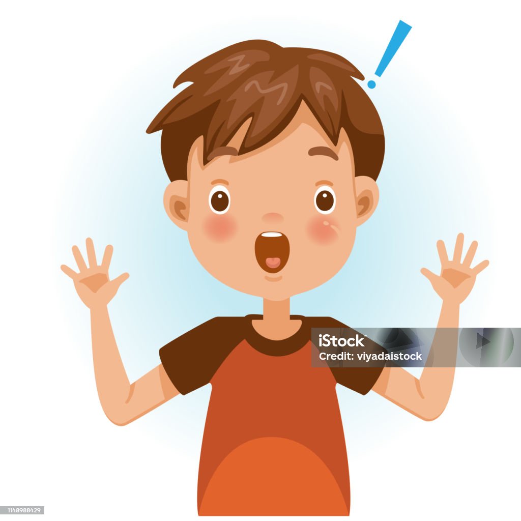 Boy Surprised Stock Illustration - Download Image Now - Adult, Cartoon, Characters - iStock Boy Surprised Stock Illustration - Download Image Now - Adult, Cartoon, Characters - iStock