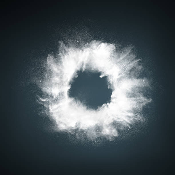 istock Abstract design of white powder explosion 1148988646