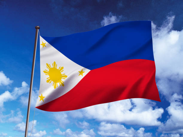 istock philippines flag fluttering in the wind 1148994289
