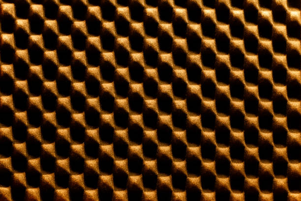 istock Foam sponge texture background, background of waves 1148998583