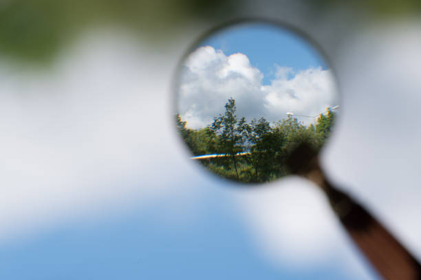 istock A landscape seen through a magnifying glass 1149001943