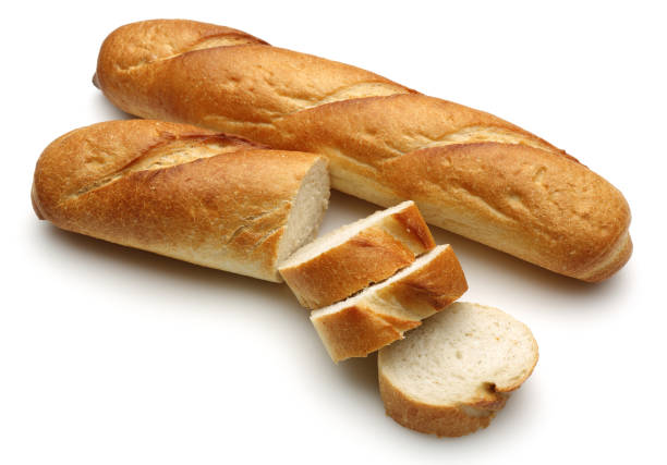 istock French bread, baguette with slices isolated 1149005233