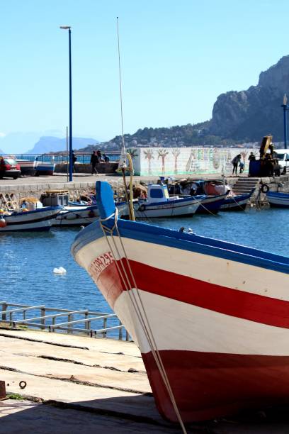 istock fishing boats in Sicily, Italy 1149005587