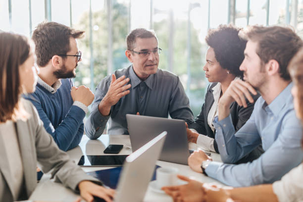 istock Discussion on a business meeting! 1149006197