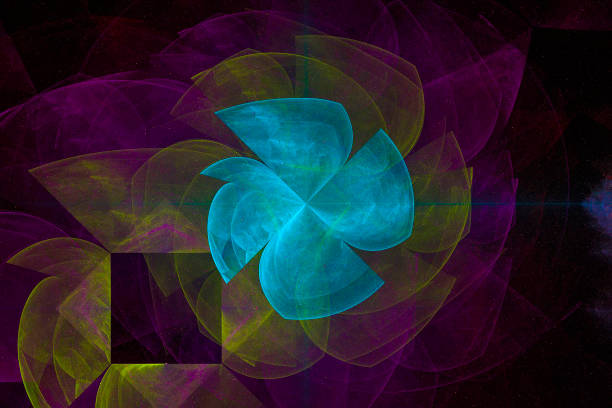 istock abstract digital fractal, fantasy design 1149008443
