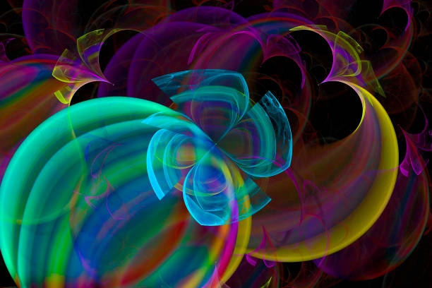 istock abstract digital fractal, fantasy design 1149008447