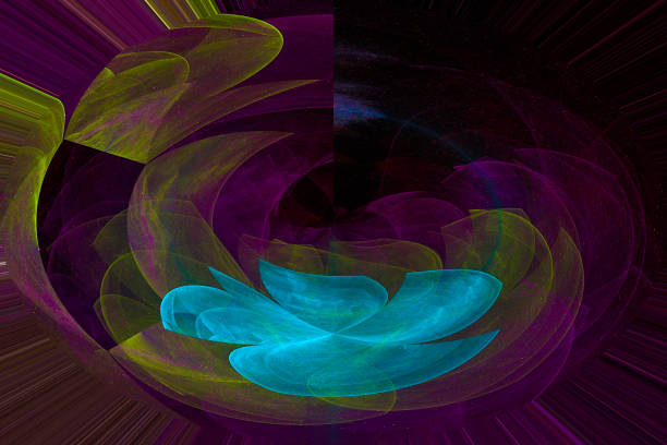 istock abstract digital fractal, fantasy design 1149008448