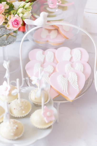 istock Sweet table at Christening or First Communion party. 1149014902