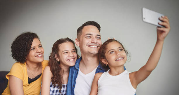 istock Smile for the family selfie! 1149015308