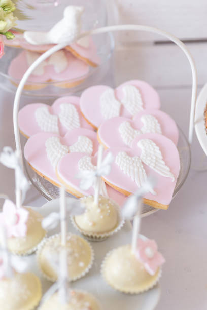 istock Sweet table at Christening or First Communion party. 1149015583